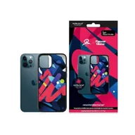 Etui i futerały do telefonów - Etui PanzerGlass ClearCase antybakteryjne wersja Mikael B Limited Artist Edition na iPhone 12 Pro Max - wielokolorowe - miniaturka - grafika 1
