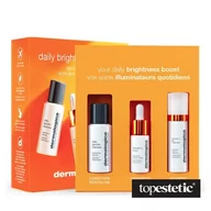 Zestawy kosmetyków damskich - Dermalogica Daily Brightness Boosters Kit ZESTAW Żel nawilżający 15 ml + Serum z witaminą C, 10 ml + Rozświetlający oczyszczający produkt do skóry 30 ml - miniaturka - grafika 1