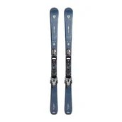 Narty - Narty zjazdowe damskie Rossignol Nova 4 CA + XP10 czarne RRKLI01 154 cm - miniaturka - grafika 1