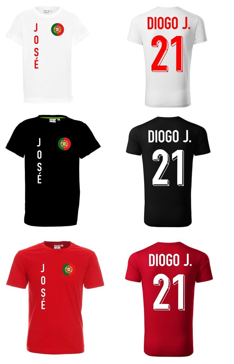 Koszulka Portugalia DIOGO JOTA 21 Jr