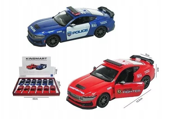 Hipo Ford Mustang 2024 dark horse police HXKT277 46991