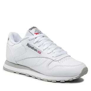 Buty Reebok - Cl Lthr 2214 White/Light Grey - Baleriny - miniaturka - grafika 1