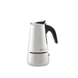 Kawiarka do espresso stal Lungo na 4 filiżanki indukcja - Zaparzacze i kawiarki - miniaturka - grafika 1