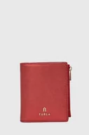 Portfele - Furla portfel skórzany damski kolor czerwony WP00389 BX2658 2673S - miniaturka - grafika 1