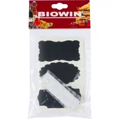 Kreda - Etykiety kredowe samoprzylepne 12 sztuk + kreda - miniaturka - grafika 1