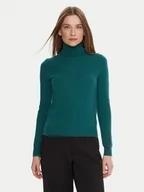 Swetry damskie - United Colors Of Benetton Golf 1002D2348 Zielony Regular Fit - miniaturka - grafika 1