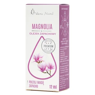 VERA NORD Olejek Zapachowy Magnolia 12ml - Odświeżacze powietrza - miniaturka - grafika 1