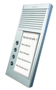AGFEO DoorSpeak 4 Srebrny - Akcesoria do telefonów stacjonarnych - miniaturka - grafika 1