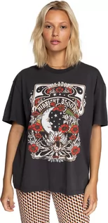 Koszulki i topy damskie - t-shirt damski BILLABONG MIDNIGHT BLOOMS TEE Off Black - OFB - grafika 1