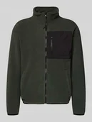 Kurtki męskie - Bluza rozpinana ze stójką - miniaturka - grafika 1