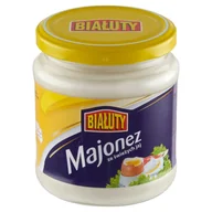 Majonezy i dressingi - Majonez Ze Świeżych Jaj 390G Białuty - miniaturka - grafika 1