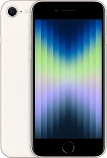 Apple iPhone SE 2022 64 GB Starlight Jak nowy - Telefony OUTLET - miniaturka - grafika 1