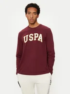 Koszulki męskie - U.S. Polo Assn. Longsleeve MUP2184 Czerwony Regular Fit - miniaturka - grafika 1
