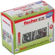 Akcesoria do elektronarzędzi - Fischer Fischer DUOPOWER 6x30 S PH LD 50pcs (535463) - miniaturka - grafika 1