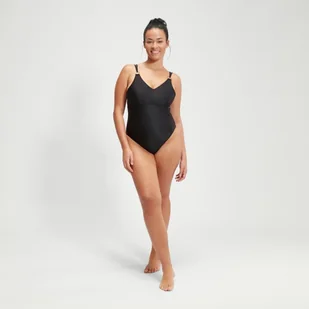 Strój kąpielowy jednoczęściowy damski na basen Speedo Shaping - Stroje kąpielowe - miniaturka - grafika 1