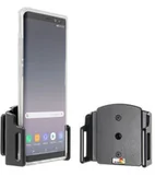 Uchwyty samochodowe do telefonów - Uchwyt uniwersalny regulowany do Samsung Galaxy S25+ bez futerału oraz w futerale lub etui o wymiarach: 75-89 mm (szer.), 6-10 mm (grubość) - miniaturka - grafika 1