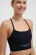 Bielizna sportowa damska - Tommy Hilfiger biustonosz kolor granatowy gładki - miniaturka - grafika 1