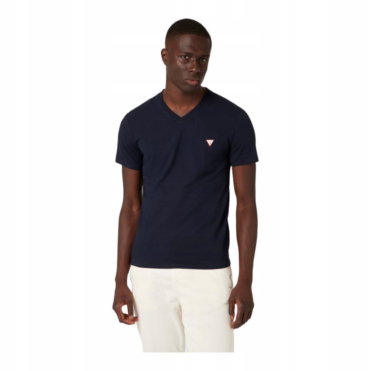 Guess Koszulka Męska T-Shirt Vn Ss Core Tee Str Granatowa R.S