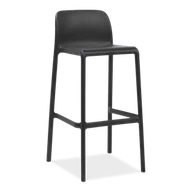 Taborety i hokery - Nardi Stołek barowy Faro antracytowy - miniaturka - grafika 1