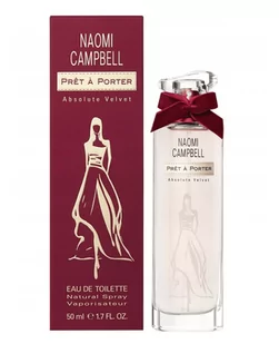 Naomi Campbell Pret A Porter Absolute Velvet EDT 50ml - Wody i perfumy damskie - miniaturka - grafika 1