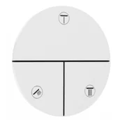 Baterie podtynkowe - HANSGROHE 15558700 ShowerSelect Comfort S Zawór odcinający, podtynkowy do 3 odbiorników Biały Matowy - miniaturka - grafika 1