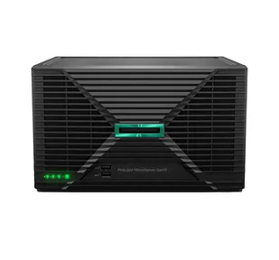 HPE ProLiant MicroServer Gen11 serwer 0 GB Ultra Micro Tower Intel Xeon E E-2414 2,6 GHz 16 GB DDR5-SDRAM 180 W - Serwery - miniaturka - grafika 1