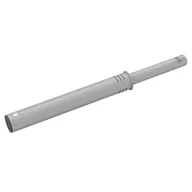 Meble modułowe i akcesoria - ODBOJNIK AMORTYZATOR DO FRONTÓW Z KOŃCOWKĄ KAUCZUKOWĄ WPUSZCZANY BIAŁY AMIX - miniaturka - grafika 1