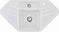 Zlewozmywaki - Zlew SystemCeram VEGA ECK SATIN 20 (50340120) - miniaturka - grafika 1