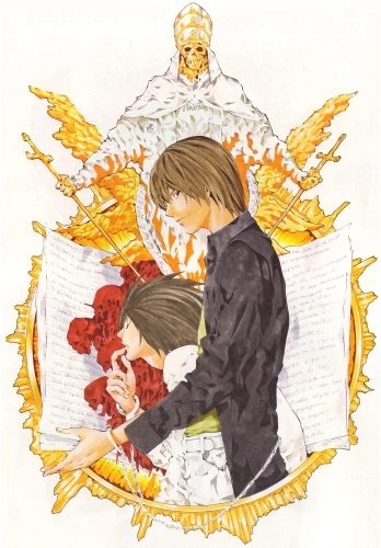 Plakat Anime Death Note DN_077 A2 Custom Manga