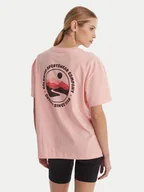 Koszulki i topy damskie - Columbia T-Shirt Rolling Bend™ 2120031 Różowy Oversize - miniaturka - grafika 1