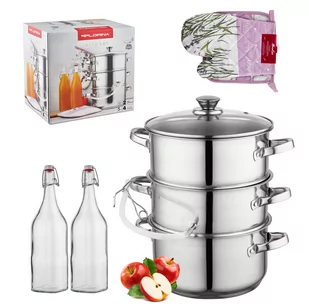 Zestaw Juicy Set sokownik 5 l plus butelki i akcesoria - Garnki - miniaturka - grafika 20