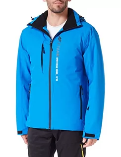 Kurtki męskie - 4F Męska kurtka męska SKI KUMN003 Dżinsy, Cobalt, XL, Kobalt, XL - grafika 1