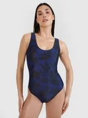 Stroje kąpielowe - Damski kostium kąpielowy jednoczęściowy 4F 4FRSS25USWSF106 - fioletowy - miniaturka - grafika 1