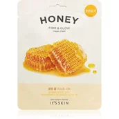 Maseczki do twarzy - ItSkins The Fresh Mask Sheet Honey 20 ml - miniaturka - grafika 1