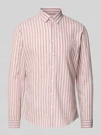 Koszule męskie - Koszula casualowa o kroju slim fit z kołnierzykiem typu button down - miniaturka - grafika 1