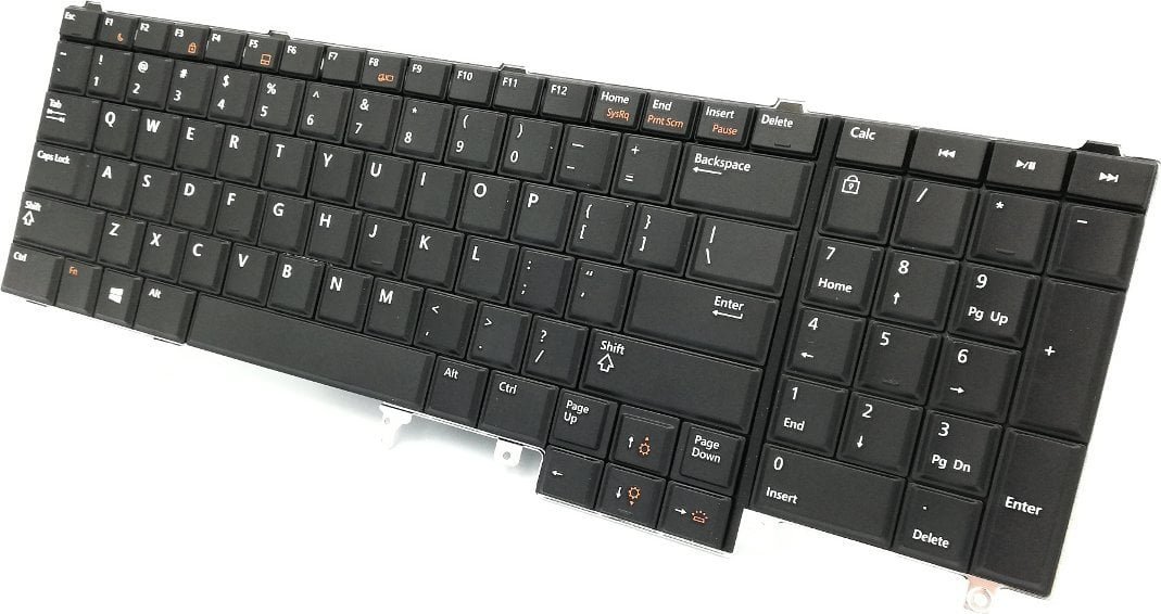 Ultra Parts Klawiatura do Dell Latitude E5220 E6520 E6530 E5520 E5530, Precision M2800 M4600 M4700 M4800 M6600 M6700 M6800