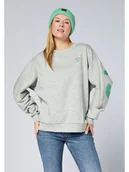 Bluzy damskie - Chiemsee Bluza w kolorze szaro-zielonym - miniaturka - grafika 1