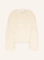 Moda i Uroda OUTLET - Mrs & Hugs Kurtka Ze Sztucznego Futra weiss - miniaturka - grafika 1