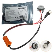 Oświetlenie samochodowe - akcesoria - Rezystor CANBUS P21W BA15S (1156) 8 OHM 50W 12V - adapter LED MAGALL - miniaturka - grafika 1