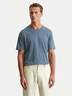 Marc O'Polo T-Shirt 536 2176 51270 Niebieski Regular Fit - Koszulki męskie - miniaturka - grafika 1