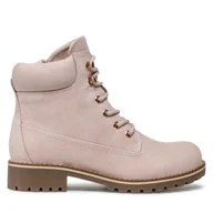 Botki damskie - Trapery Jenny Fairy WS722-28G Różowy - miniaturka - grafika 1