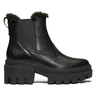 Damskie Sztyblety TIMBERLAND EVERLEIGH BT WRM LN CHLS TB0A5ZNV0151 – Czarny - Botki damskie - miniaturka - grafika 1
