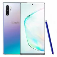 Telefony komórkowe - Samsung Galaxy Note 10 +  256GB Dual Sim Aura Glow Srebrny - miniaturka - grafika 1