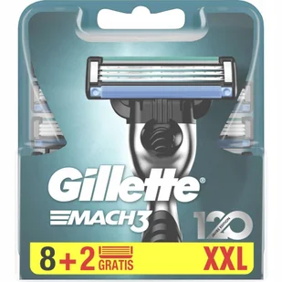 Gillette Mach 3 wkłady do golenia 10 sztuk - Maszynki do golenia i wkłady - miniaturka - grafika 1