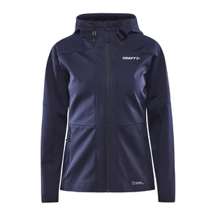 Damska Kurtka CRAFT CORE BACKCOUNTRY HOOD JACKET W 1913685-396000 – Granatowy - Kurtki damskie - miniaturka - grafika 1