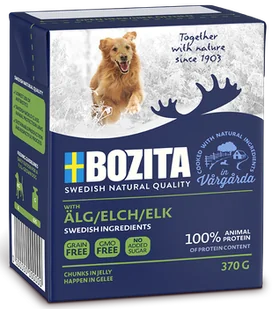 BOZITA Dog: Łoś w galarecie 6x370g+ 1szt GRATIS !!! - Mokra karma dla psów - miniaturka - grafika 1