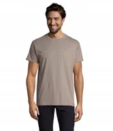 Koszulki męskie - T-shirt Koszulka Męska WYSOKA JAOKŚĆ Sol's IMPERIAL 11500 Light Grey XXL - miniaturka - grafika 1