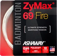 Tenis ziemny - Naciąg rakiety do badmintona Ashaway  ZyMax 69 Fire White - miniaturka - grafika 1
