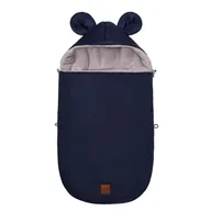 Śpiworki dla dzieci - Babylab, Śpiworek Do Fotelika I Gondoli Granatowy - miniaturka - grafika 1