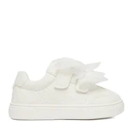 Buty dla dziewczynek - Sneakersy Guess CEO-25KC1002 Biały - miniaturka - grafika 1